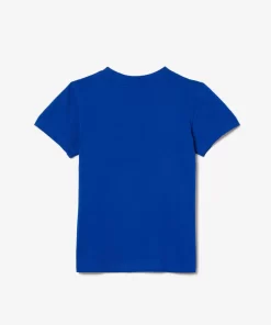 T-Shirt Uni En Jersey De Coton | Lacoste New