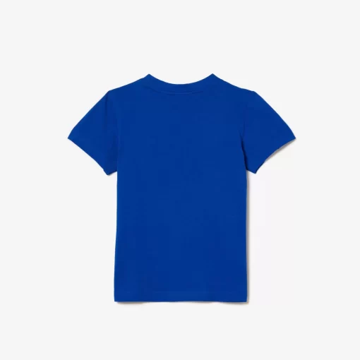 T-Shirt Uni En Jersey De Coton | Lacoste New