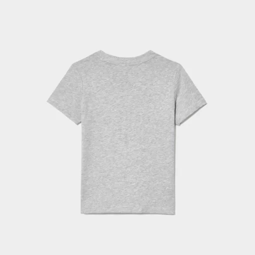 T-Shirt Uni En Jersey De Coton | Lacoste Discount