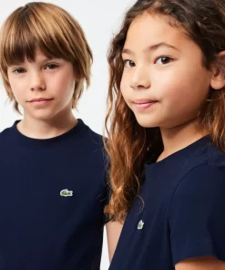 T-Shirt Uni En Jersey De Coton | Lacoste Clearance