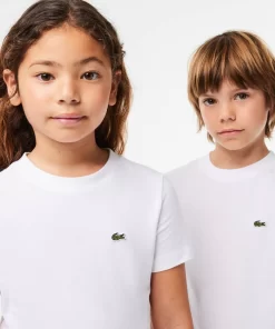 T-Shirt Uni En Jersey De Coton | Lacoste Store