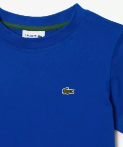 T-Shirt Uni En Jersey De Coton | Lacoste New