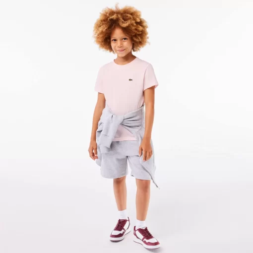 T-Shirt Uni En Jersey De Coton | Lacoste Fashion