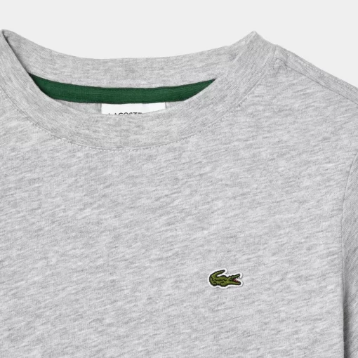 T-Shirt Uni En Jersey De Coton | Lacoste Discount