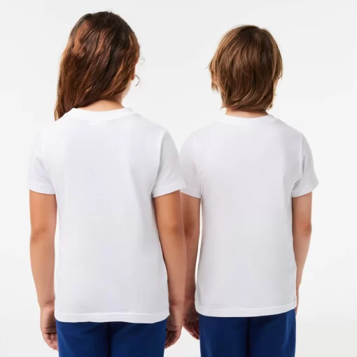 T-Shirt Uni En Jersey De Coton | Lacoste Store