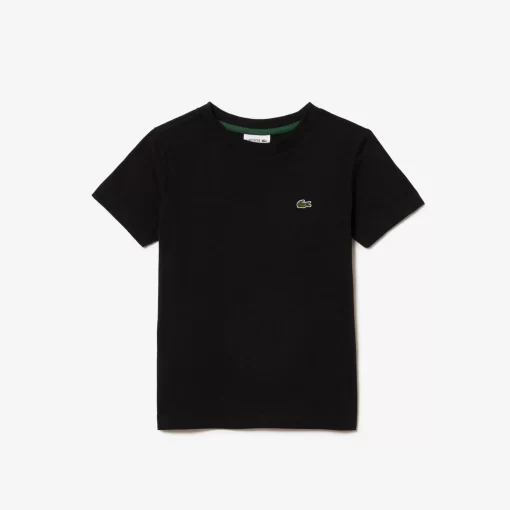 T-Shirt Uni En Jersey De Coton | Lacoste Fashion