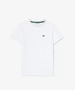 T-Shirt Uni En Jersey De Coton | Lacoste Store