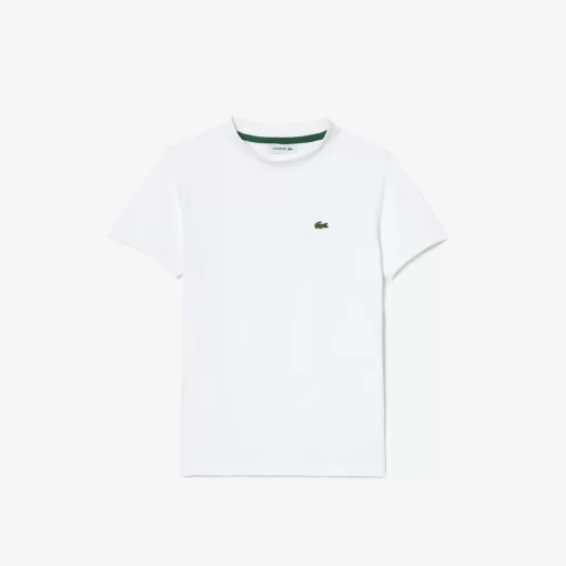 T-Shirt Uni En Jersey De Coton | Lacoste Store