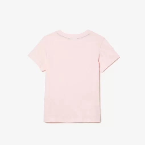 T-Shirt Uni En Jersey De Coton | Lacoste Fashion