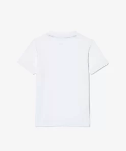 T-Shirt Uni En Jersey De Coton | Lacoste Store