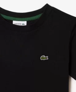 T-Shirt Uni En Jersey De Coton | Lacoste Fashion