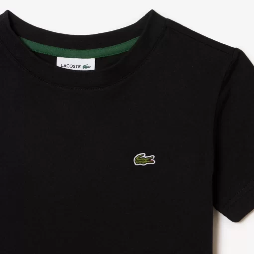 T-Shirt Uni En Jersey De Coton | Lacoste Fashion