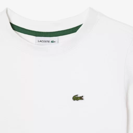 T-Shirt Uni En Jersey De Coton | Lacoste Store