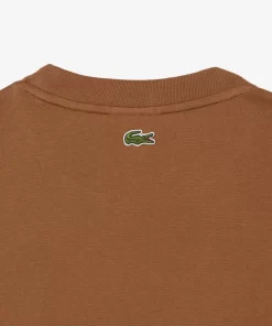 T-Shirt Unisexe Loose Fit Avec Grand Crocodile Coton Epais | Lacoste Hot