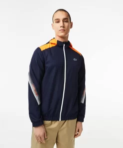 Veste A Capuche Homme Tennis En Polyester Recycle | Lacoste Discount