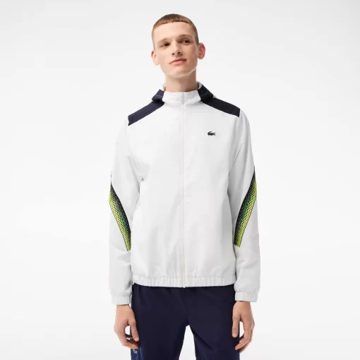 Veste A Capuche Homme Tennis En Polyester Recycle | Lacoste Flash Sale