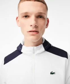 Veste A Capuche Homme Tennis En Polyester Recycle | Lacoste Flash Sale