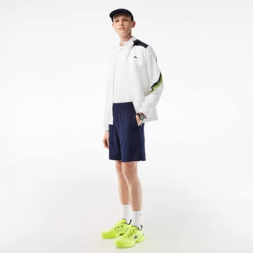 Veste A Capuche Homme Tennis En Polyester Recycle | Lacoste Flash Sale