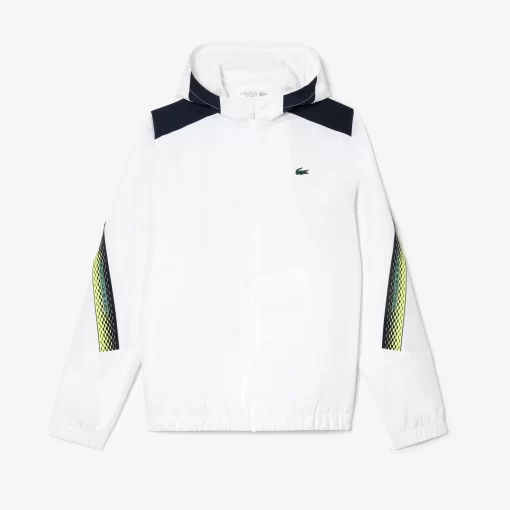 Veste A Capuche Homme Tennis En Polyester Recycle | Lacoste Flash Sale