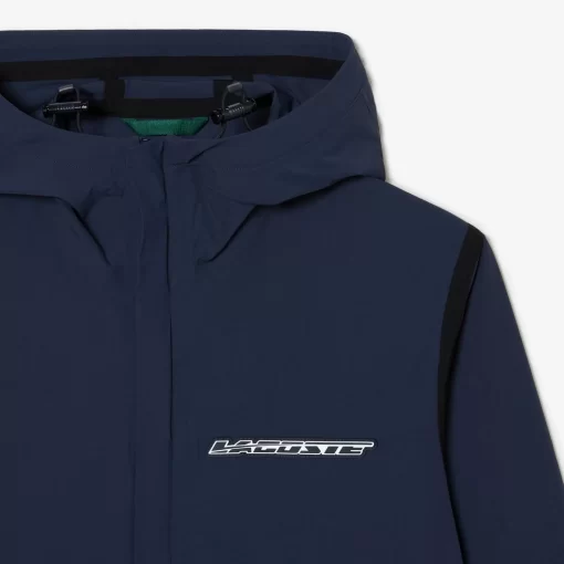 Veste Courte De Survetement Homme En Polyamide Recycle | Lacoste Clearance