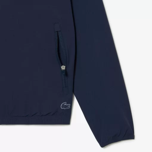 Veste Courte De Survetement Homme En Polyamide Recycle | Lacoste Clearance