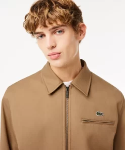 Veste Courte En Twill Rembourre | Lacoste Cheap