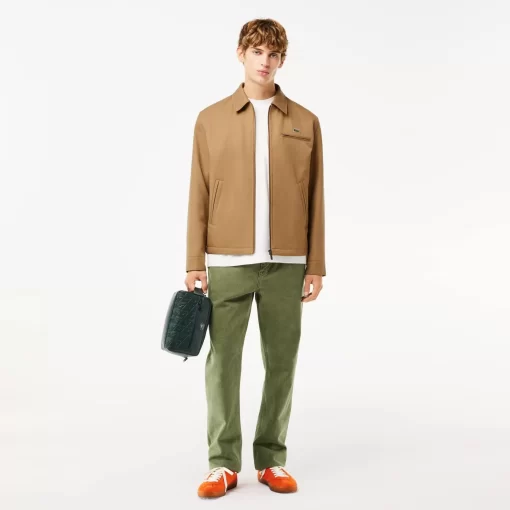 Veste Courte En Twill Rembourre | Lacoste Cheap