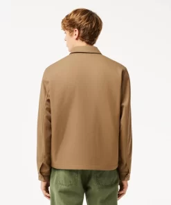 Veste Courte En Twill Rembourre | Lacoste Cheap