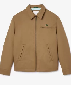 Veste Courte En Twill Rembourre | Lacoste Cheap