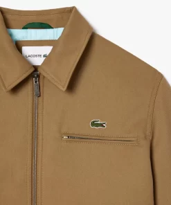 Veste Courte En Twill Rembourre | Lacoste Cheap