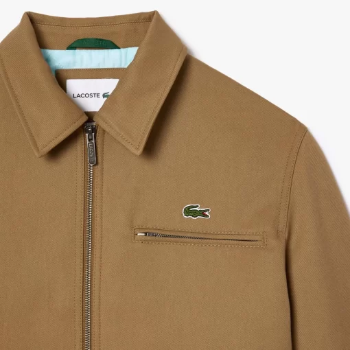 Veste Courte En Twill Rembourre | Lacoste Cheap