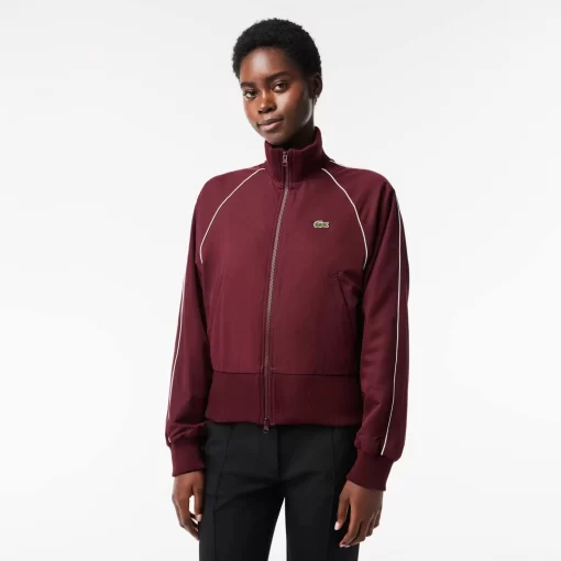 Veste Courte Oversize Avec Details Contrastes | Lacoste Cheap