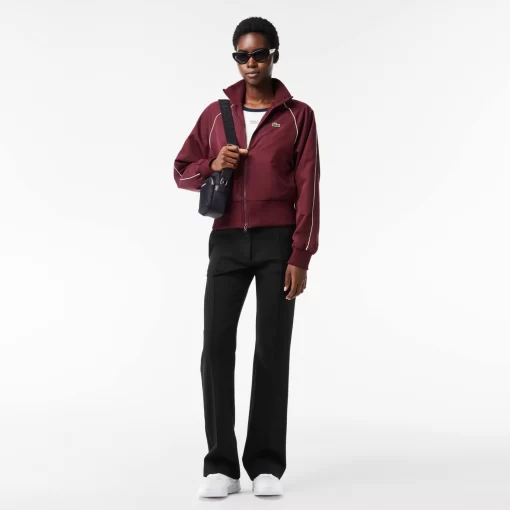 Veste Courte Oversize Avec Details Contrastes | Lacoste Cheap