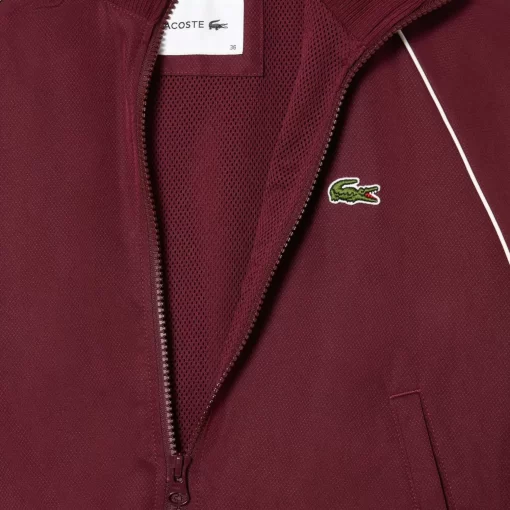 Veste Courte Oversize Avec Details Contrastes | Lacoste Cheap