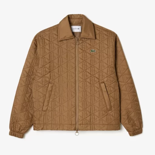 Veste Courte Zippee Paddee Motif Monogramme | Lacoste Discount