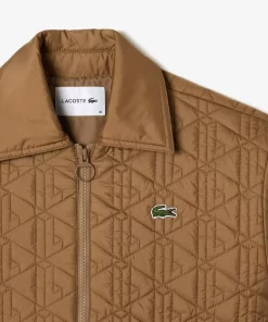 Veste Courte Zippee Paddee Motif Monogramme | Lacoste Discount