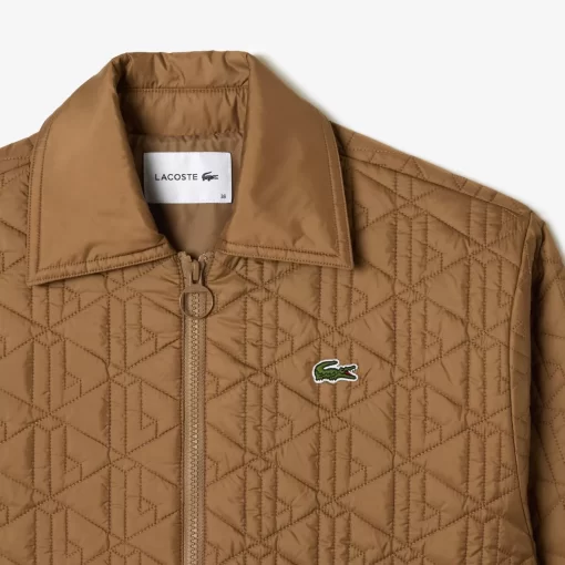 Veste Courte Zippee Paddee Motif Monogramme | Lacoste Discount