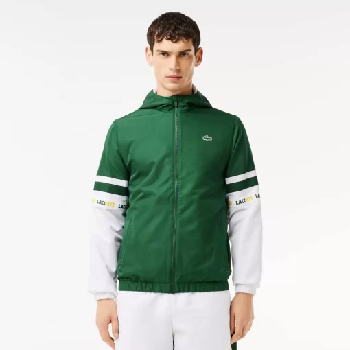 Veste De Survetement Tennis Sportsuit Bande Siglee | Lacoste Flash Sale