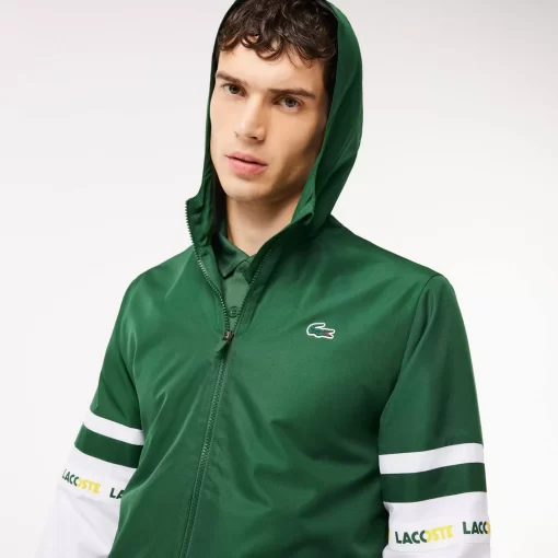 Veste De Survetement Tennis Sportsuit Bande Siglee | Lacoste Flash Sale