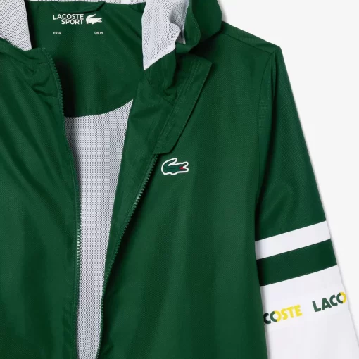 Veste De Survetement Tennis Sportsuit Bande Siglee | Lacoste Flash Sale