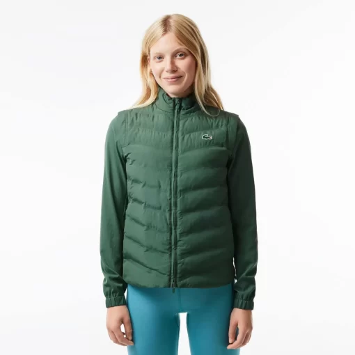 Veste Femme Golf Sport Matelassee Et Deperlante | Lacoste Online