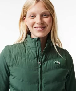 Veste Femme Golf Sport Matelassee Et Deperlante | Lacoste Online