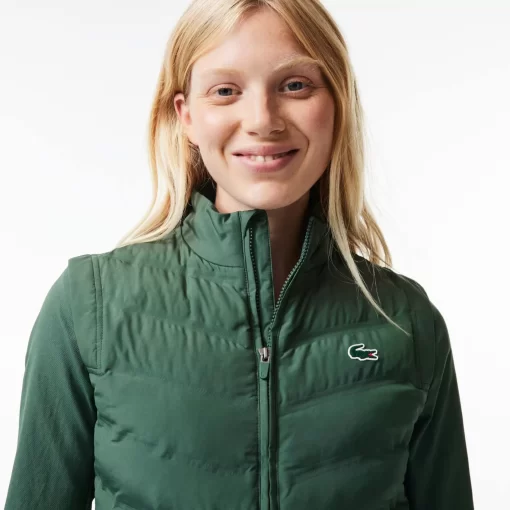 Veste Femme Golf Sport Matelassee Et Deperlante | Lacoste Online