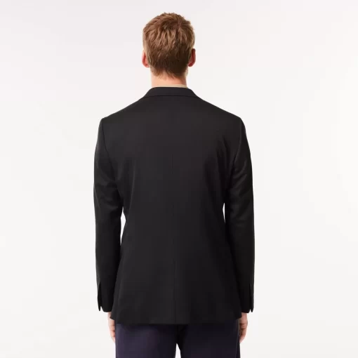 Veste Homme Slim Fit En Laine Extensible | Lacoste Fashion