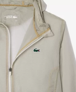 Veste Sport Legere Deperlante Avec Capuche | Lacoste Best