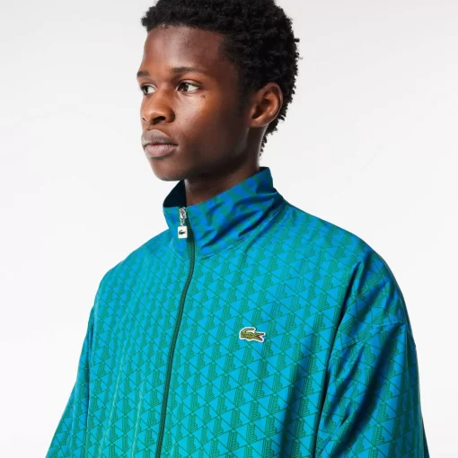 Veste Sportsuit Avec Imprime Monogramme Et Effet Degrade | Lacoste Shop