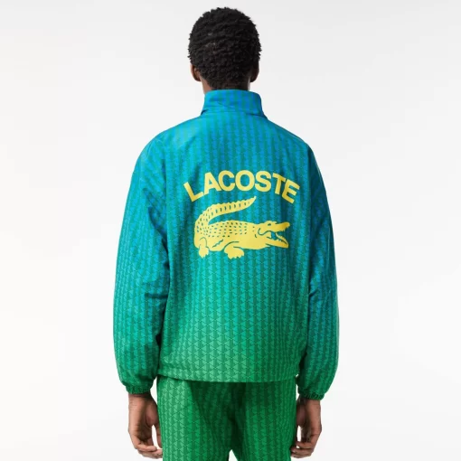 Veste Sportsuit Avec Imprime Monogramme Et Effet Degrade | Lacoste Shop