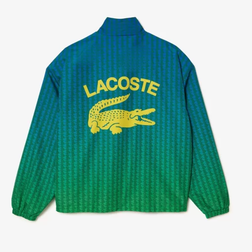 Veste Sportsuit Avec Imprime Monogramme Et Effet Degrade | Lacoste Shop