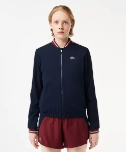 Veste Tennis Extensible En Fibres Recyclees Ultra-Dry | Lacoste Discount