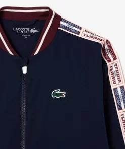 Veste Tennis Extensible En Fibres Recyclees Ultra-Dry | Lacoste Discount